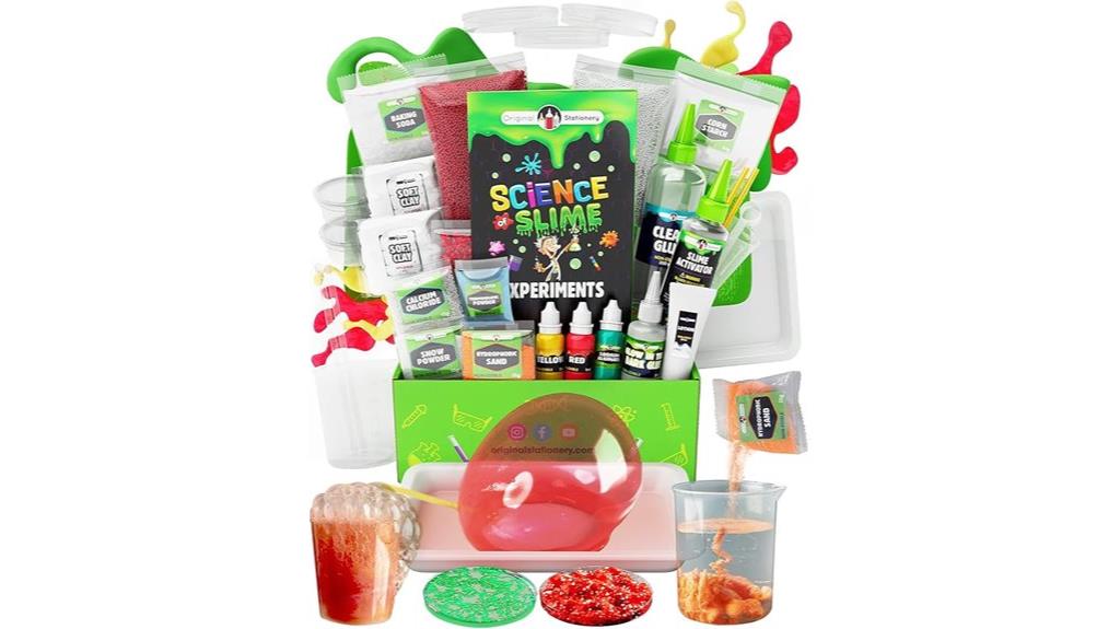 kids slime stationery set