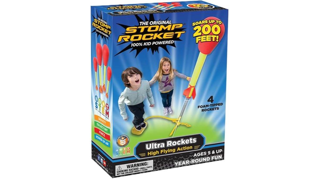 kids stomp rocket launcher