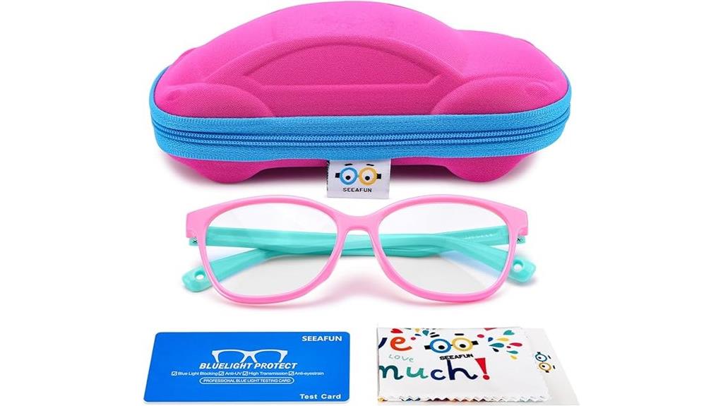 kids uv400 blue light glasses