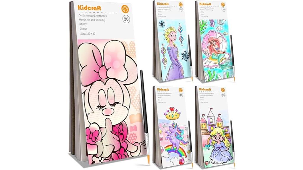 kids watercolor painting set