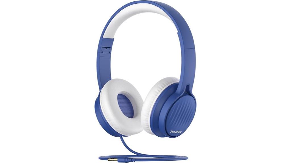 kids wired headphones with volume limit
