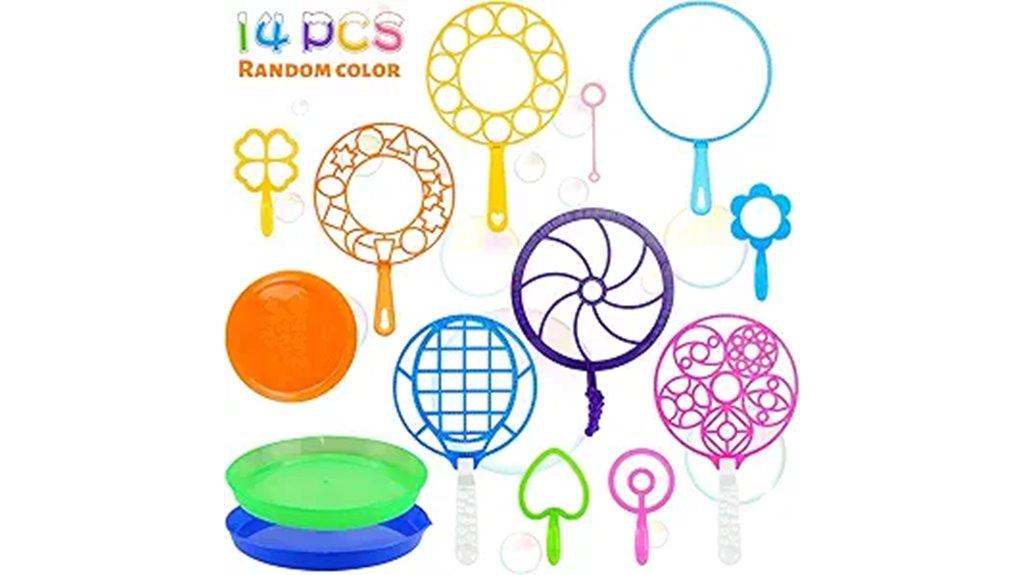 large bubble wand set