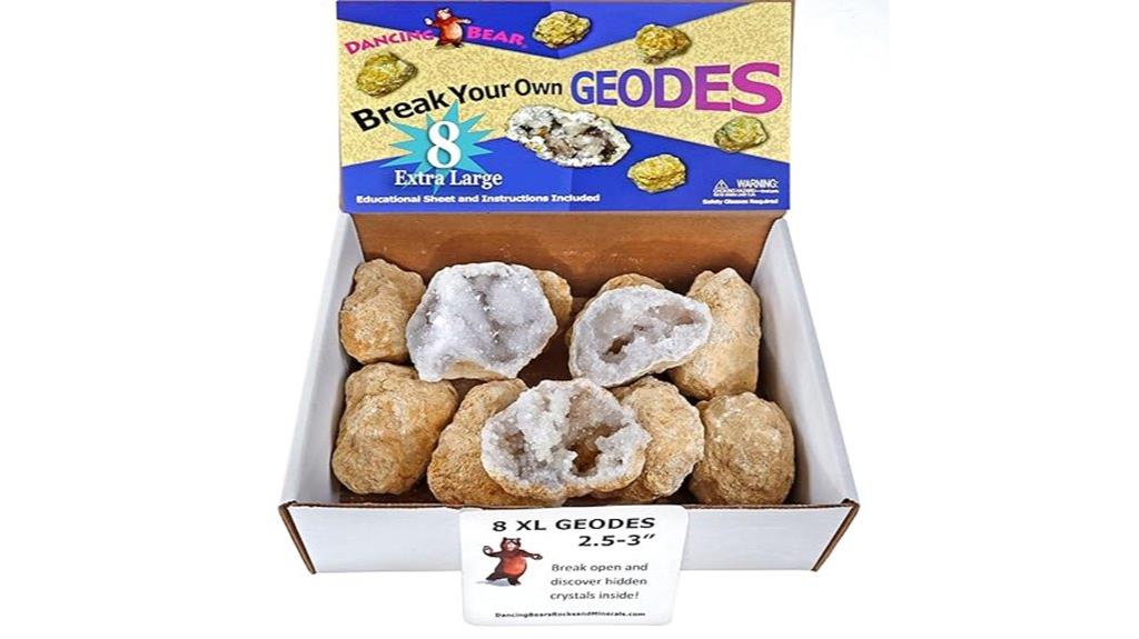 large diy geode breaking kit