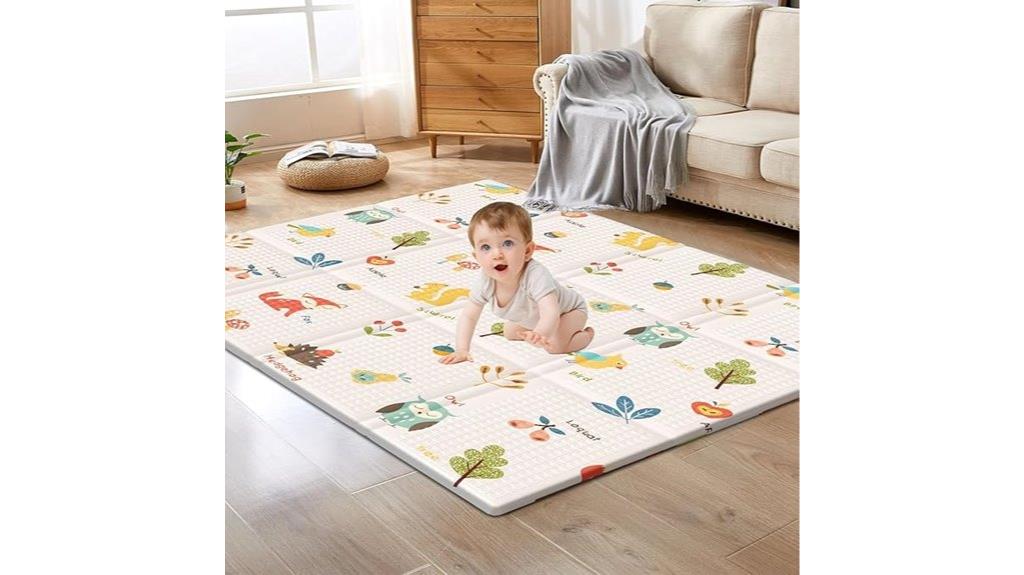 large foldable baby play mat