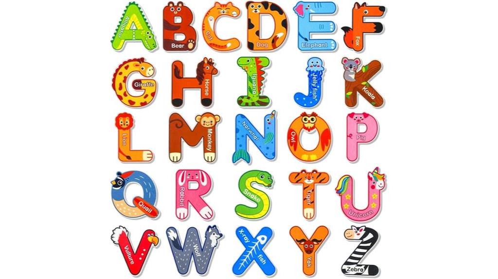 large kids felt letter set