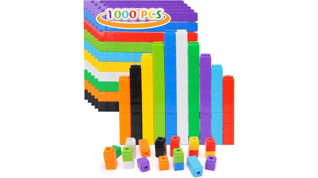 large set of linking cubes