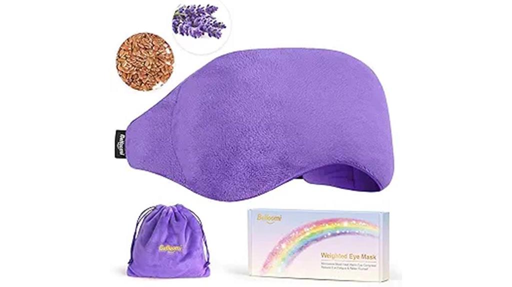 lavender flaxseed heated mask