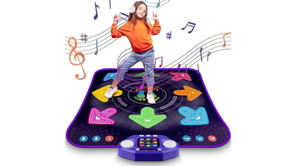 light up bluetooth dance mat