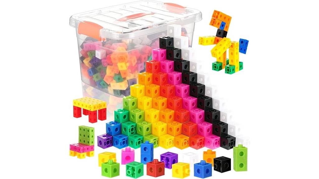 linking cubes with storage