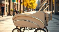 luxury foldable toddler wagons