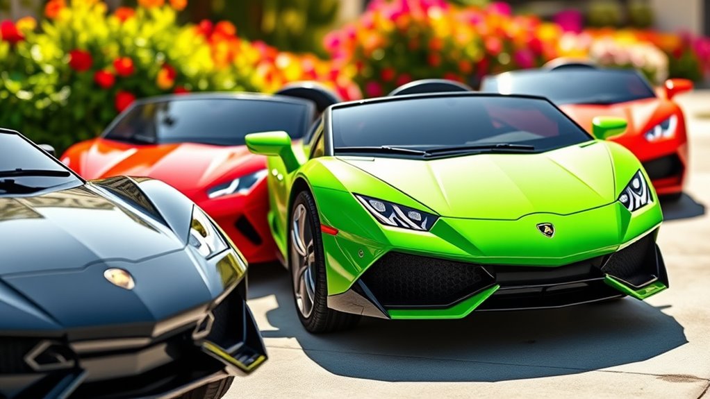 luxury kids lamborghini vehicles