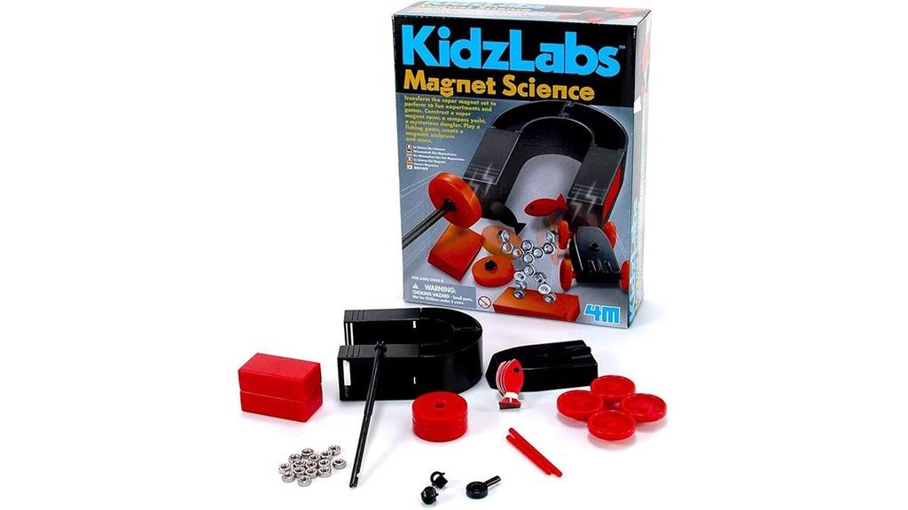magnet science kit experiments