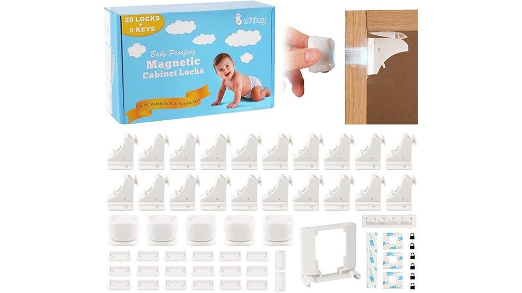 magnetic baby proofing locks