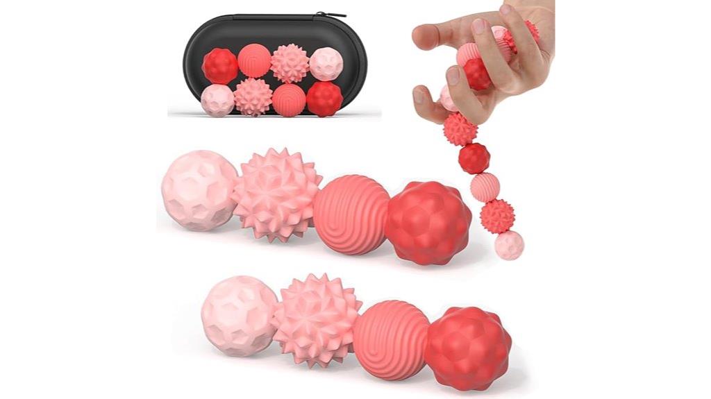magnetic silicone fidget balls