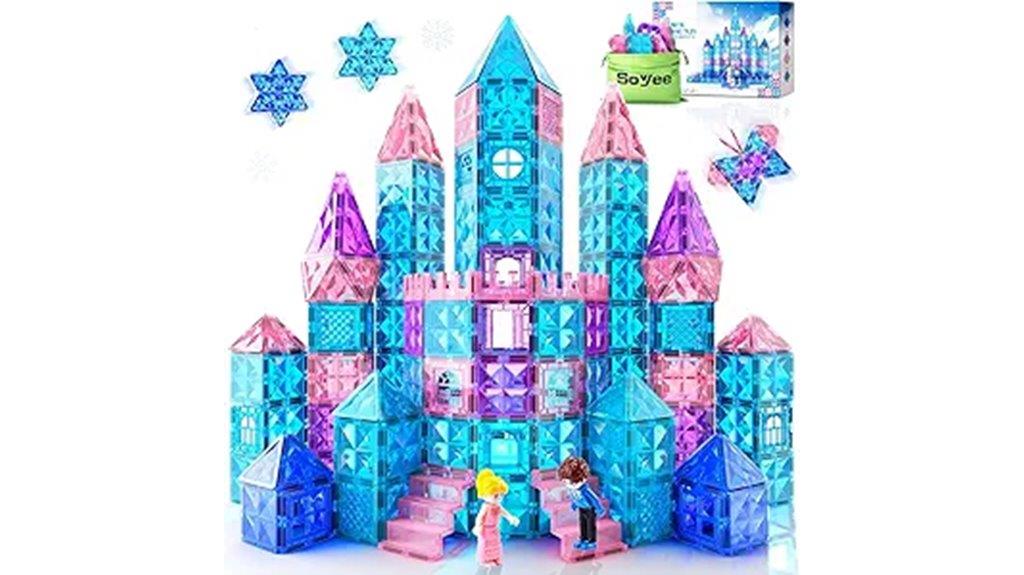 magnetic tile set for kids