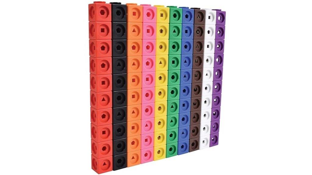 math cubes counting blocks