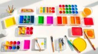 mess free creative painting