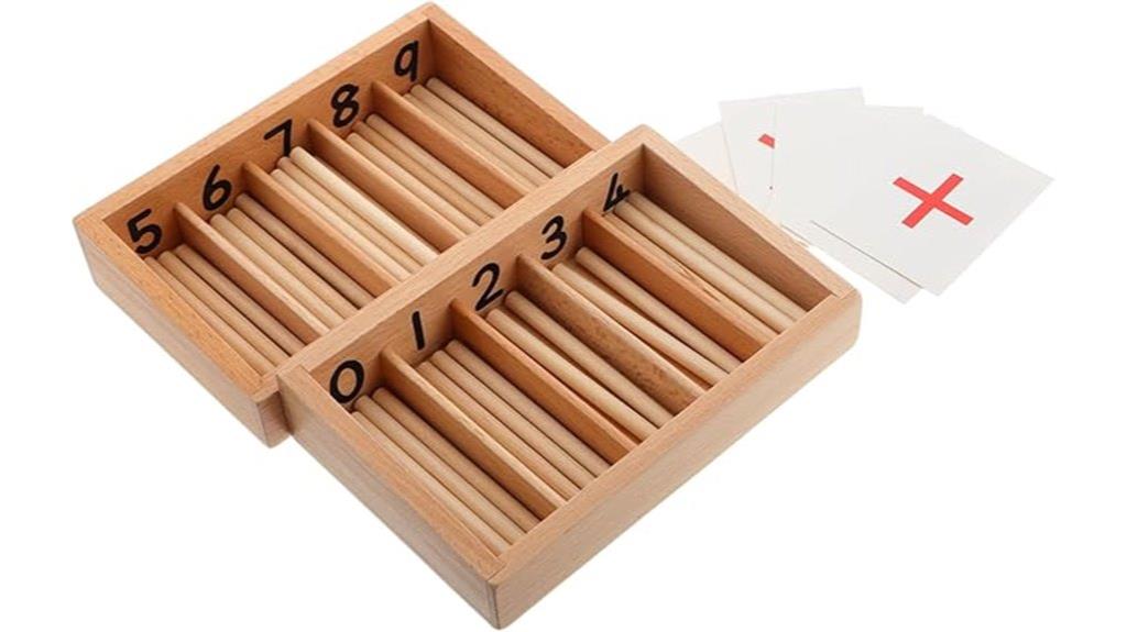 montessori math board spindle