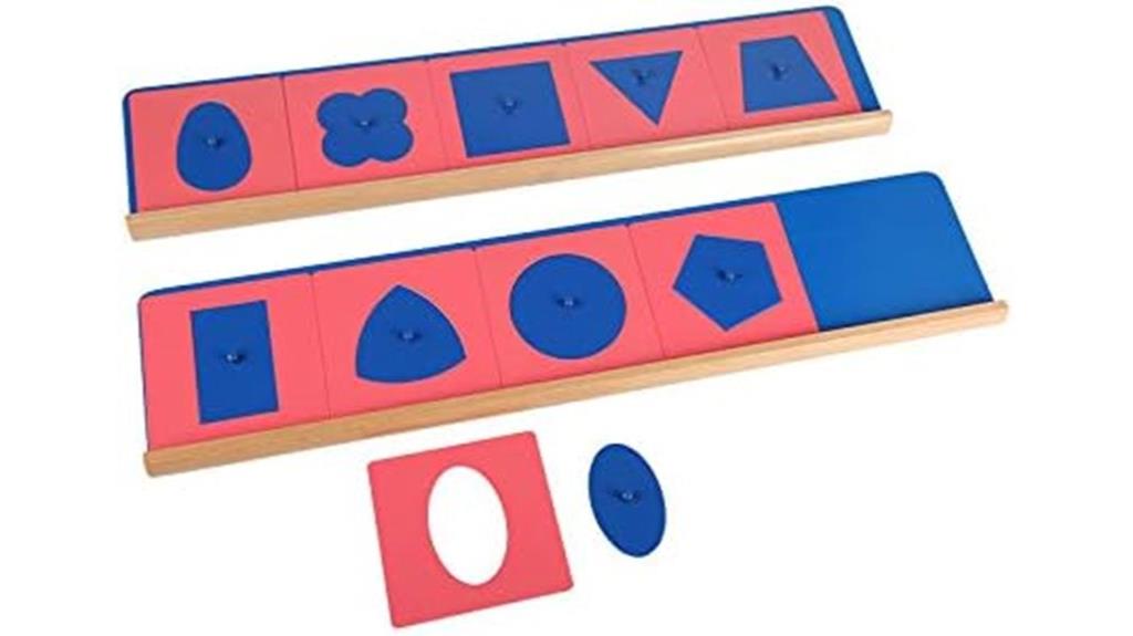 montessori metal insets set
