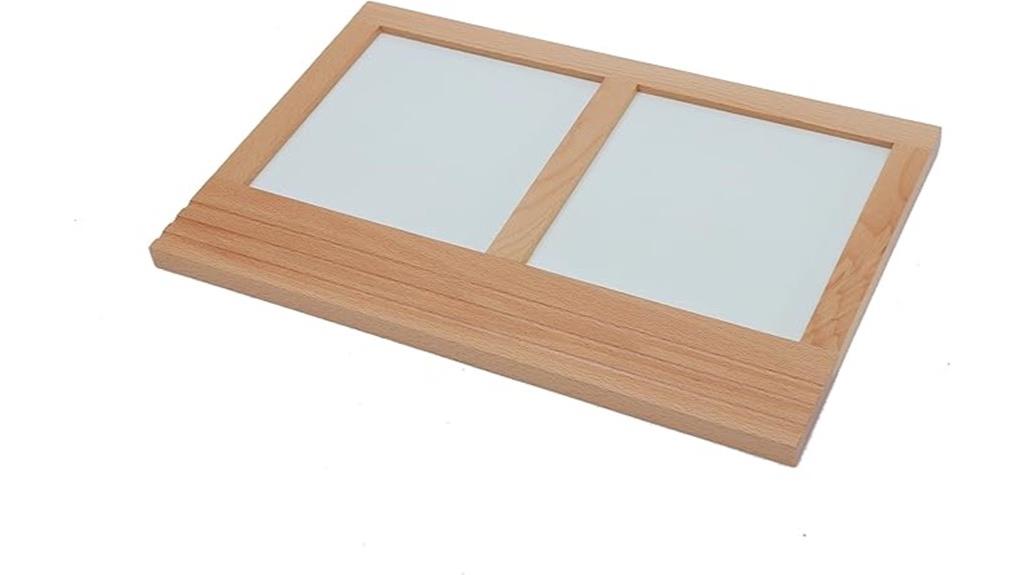 montessori metal tracing tray