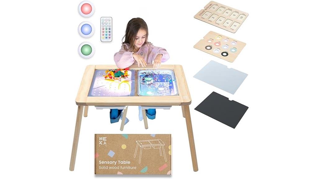 multi activity sensory light table