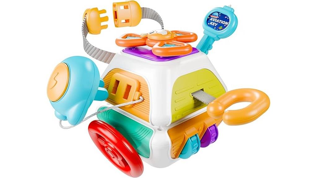 multifunctional baby learning cube