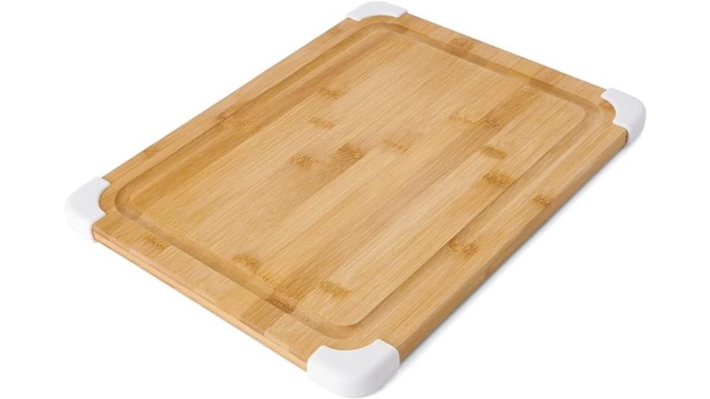 non slip bamboo cutting board