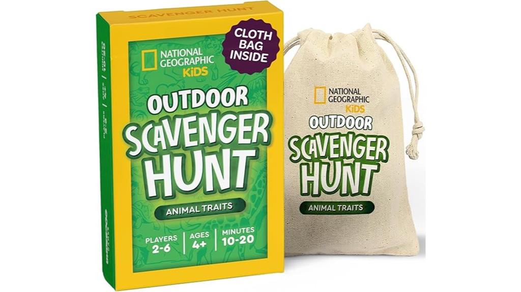 outdoor kids scavenger hunt