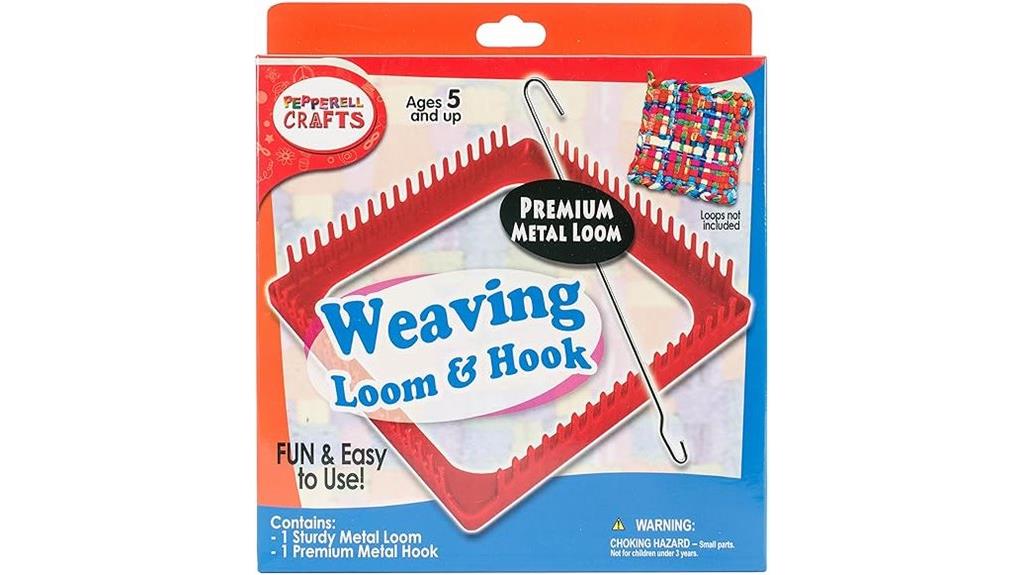pink metal loom set