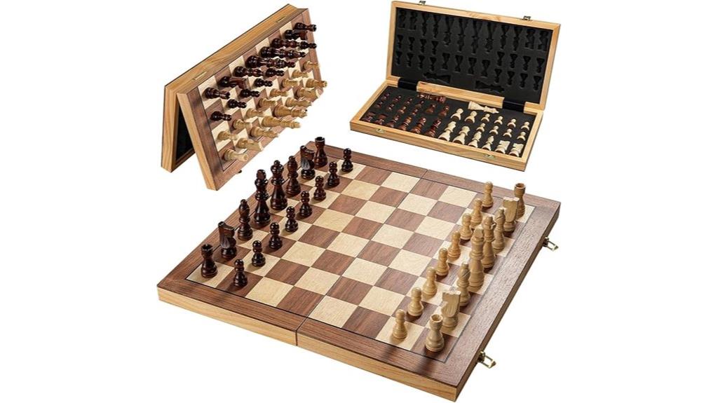 portable 12 inch chess set