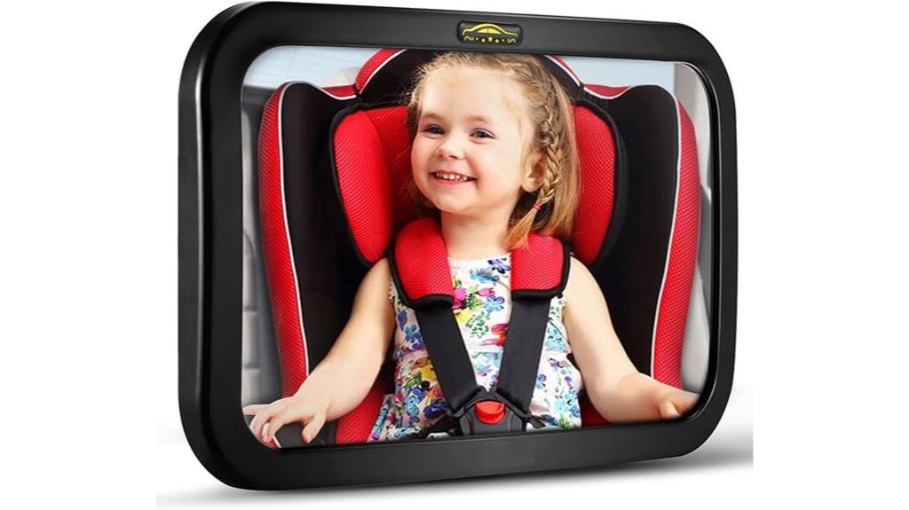 rear facing baby mirror