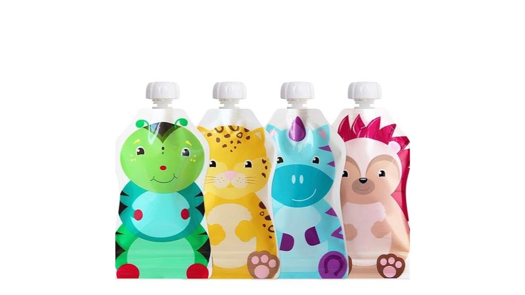 reusable baby food pouches