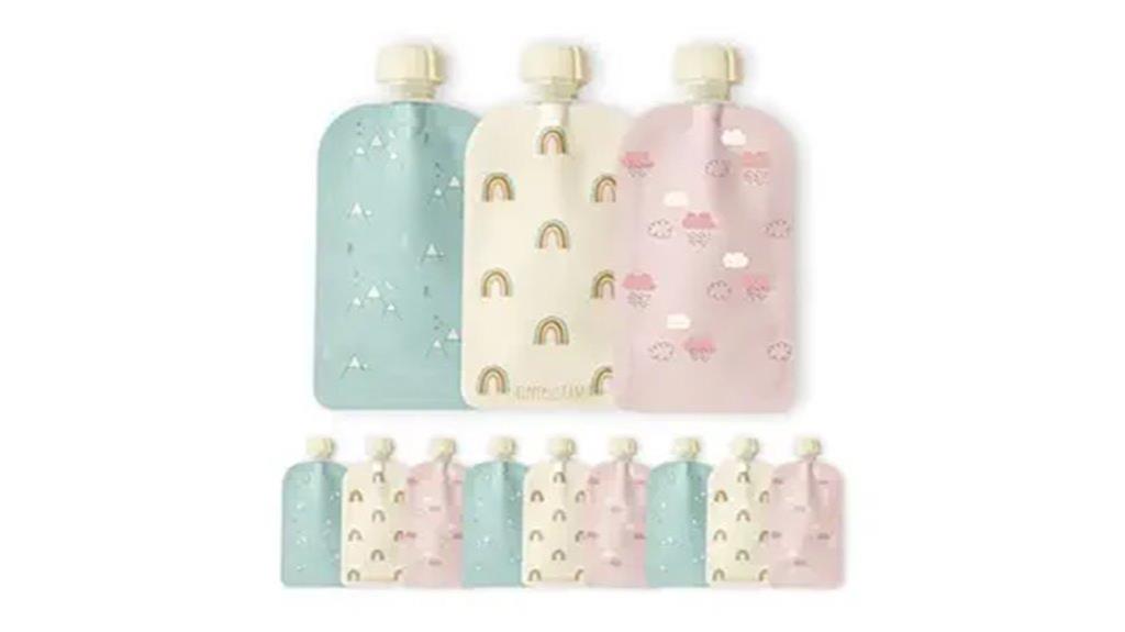 reusable baby food pouches
