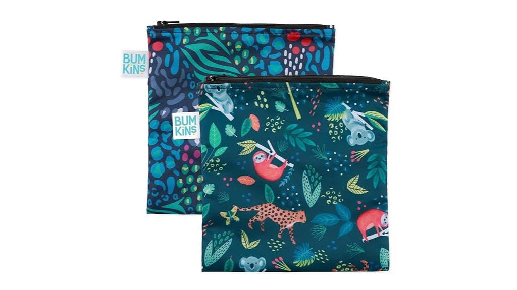 reusable sandwich snack bags