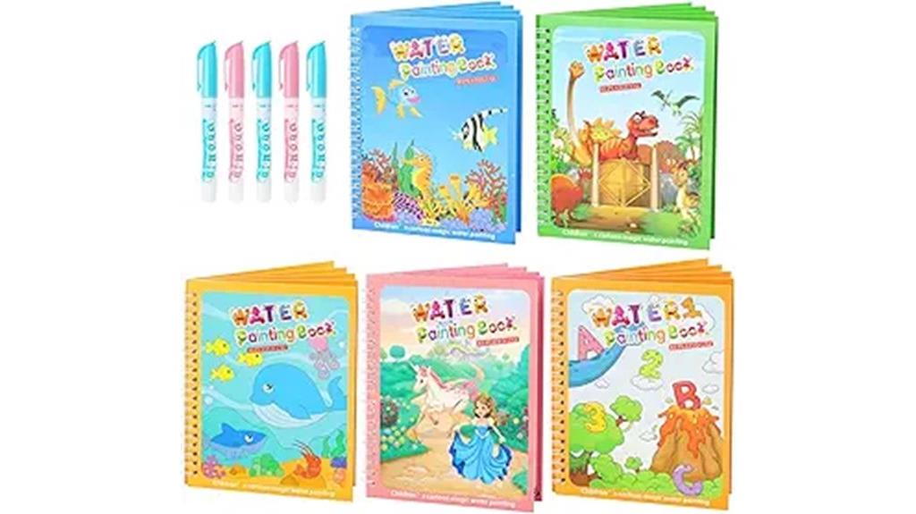 reusable toddler coloring books