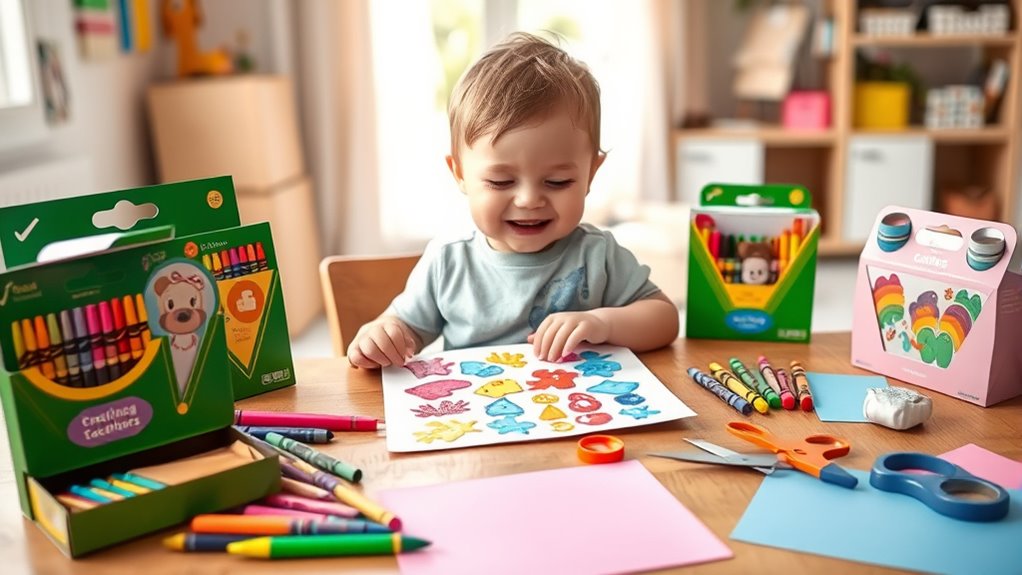safe age appropriate educational craft kits