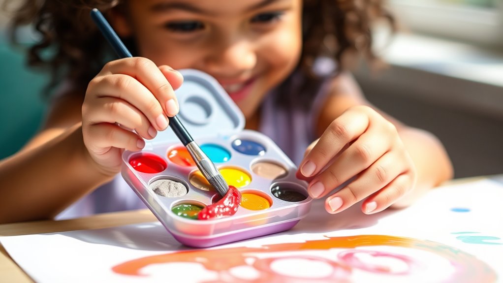 safe engaging age appropriate art