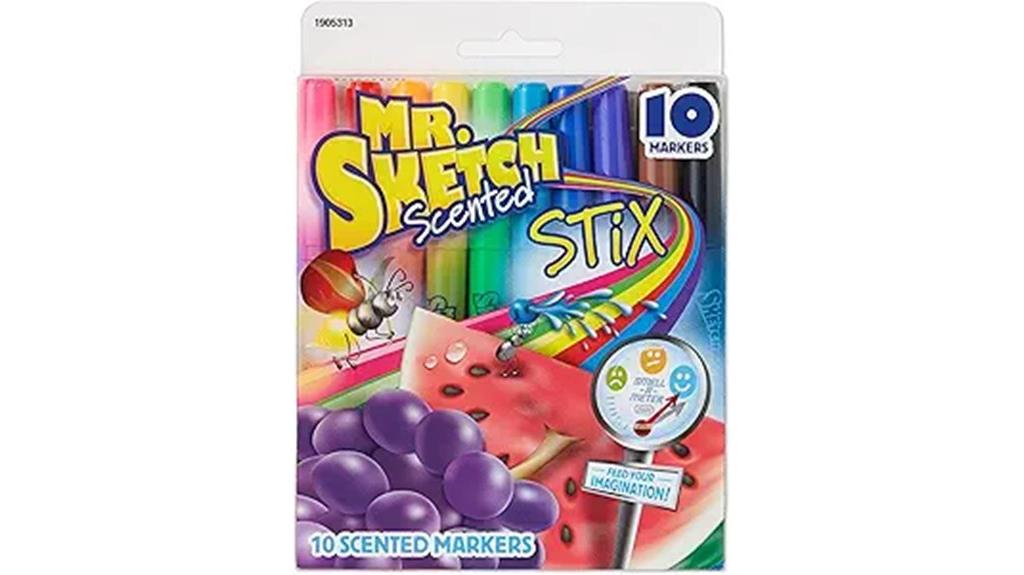 scented fine tip markers