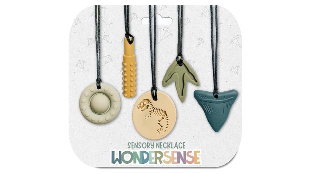 sensory chew necklaces for kids