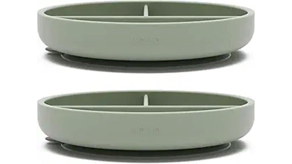 silicone baby plates pack