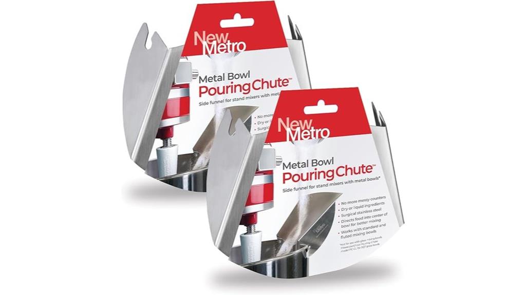 stainless steel bowl chutes