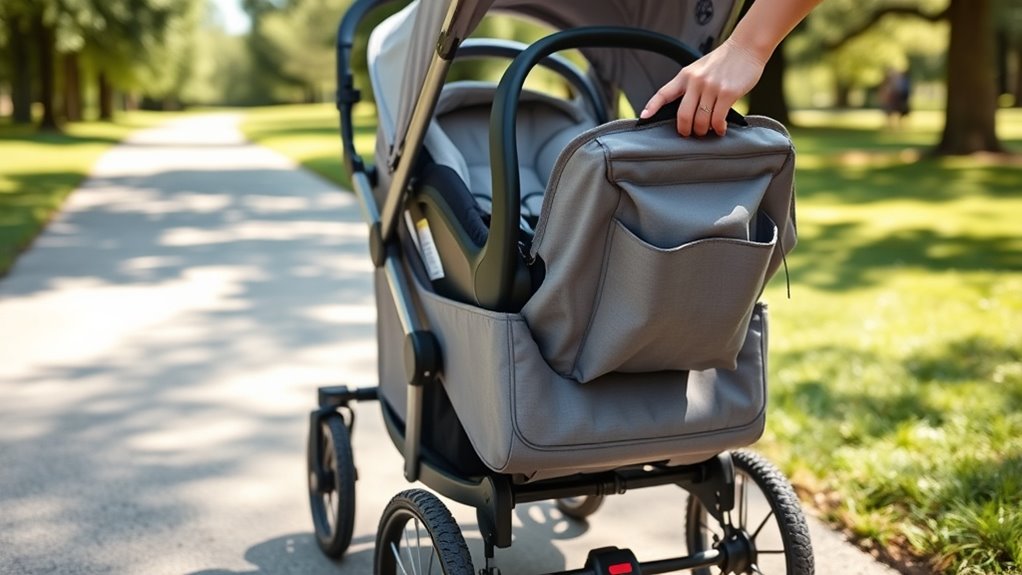 stroller compatibility and safety