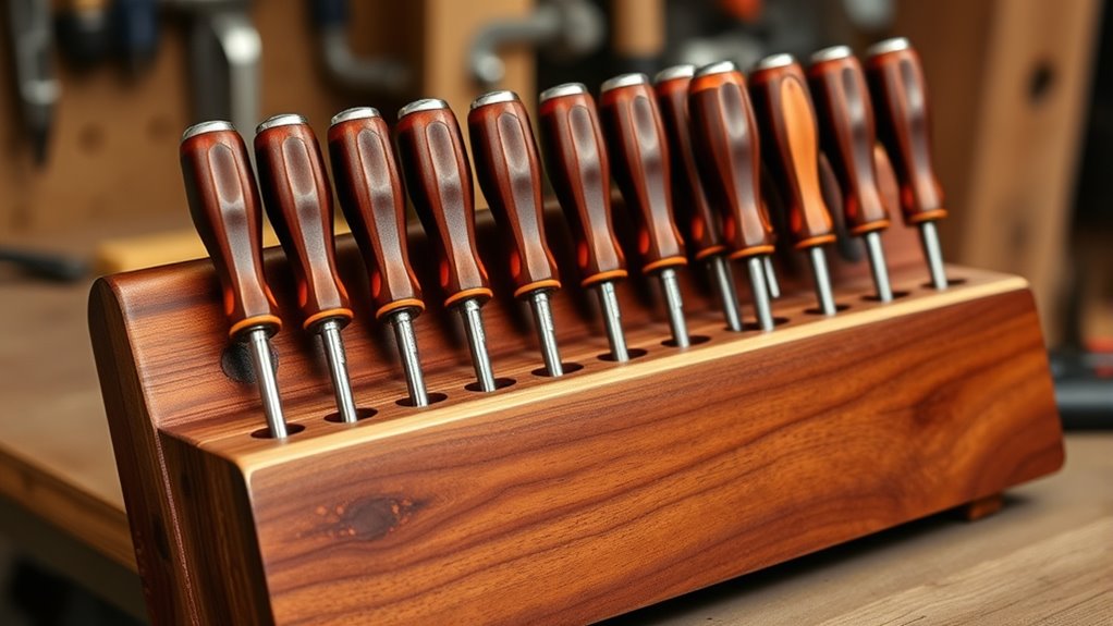 stylish durable wooden organizer