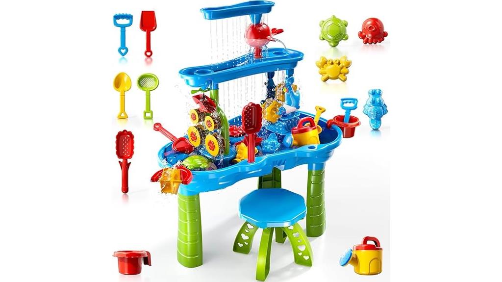 three level children s water play