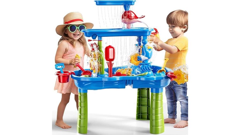 three tier toddler water table