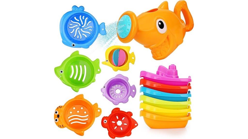 toddler bath toy selection
