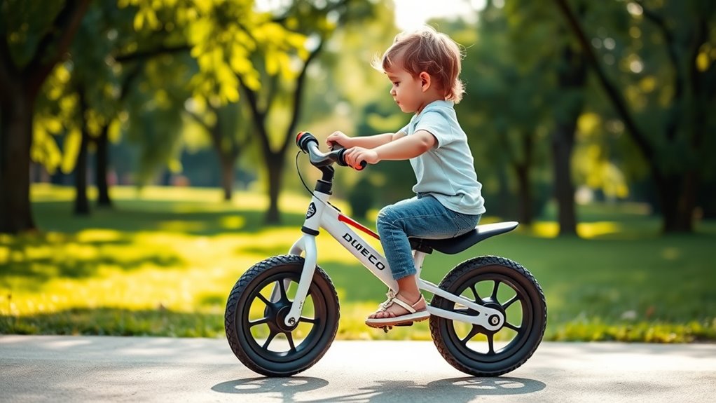 toddler bike safety features