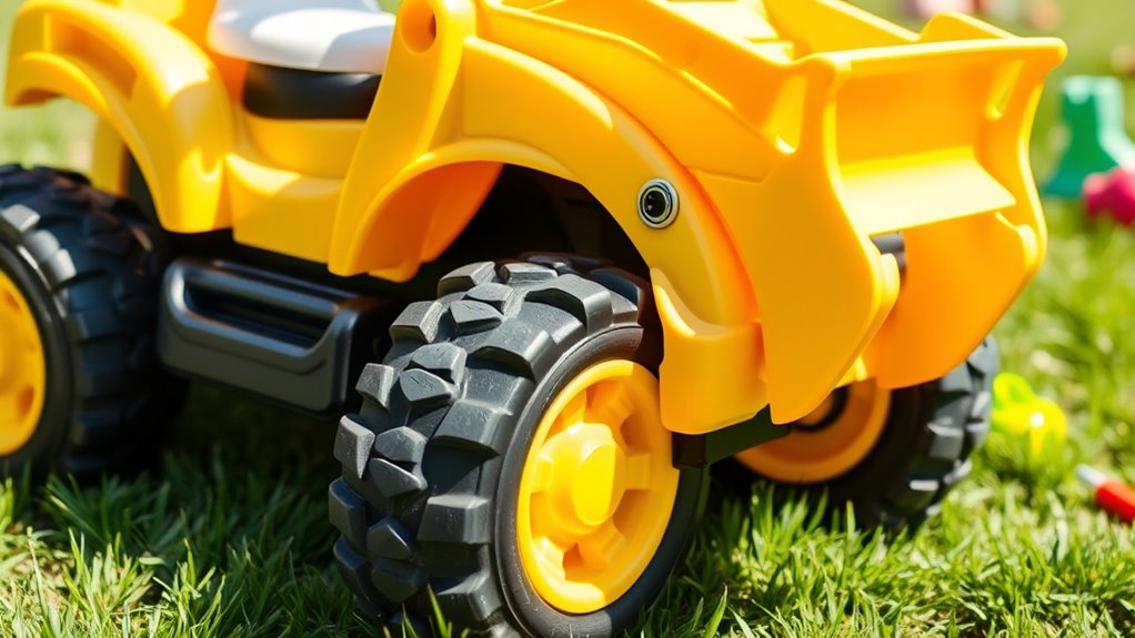 toddler friendly construction loader