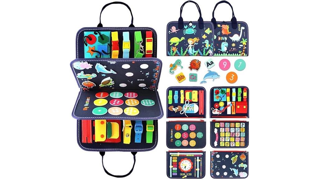toddler montessori busy board