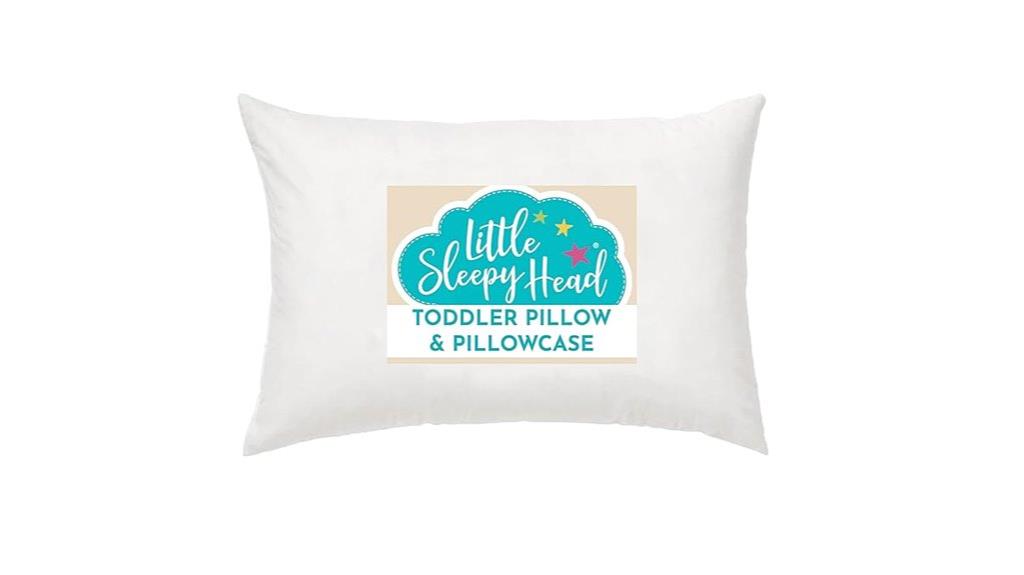 toddler pillow with case